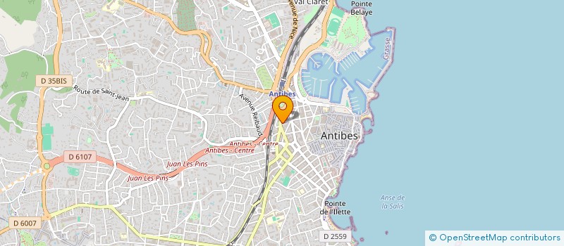 localisation de l'entreprise IAMPOLSKI-CORDELLA-LOUIS STORES à ANTIBES