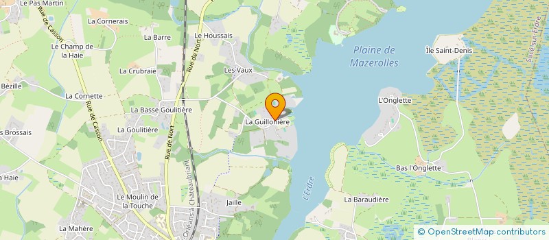 localisation de l'entreprise IANCA SOLIDARITE ROUMANIE  CHAPELLE-SUR-ERDRE (LA)