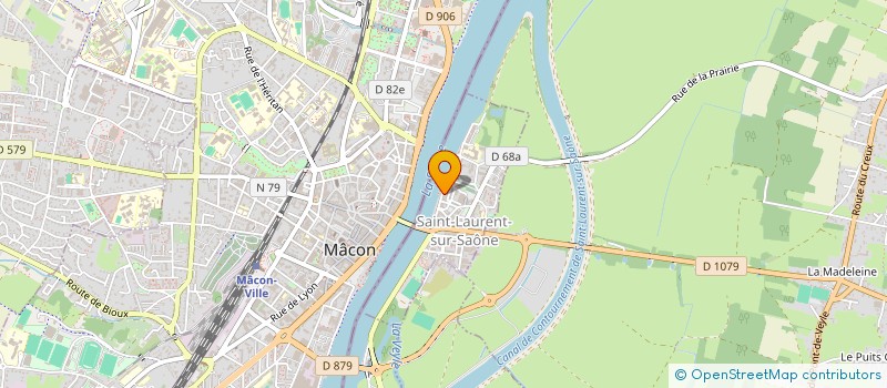 localisation de l'entreprise IANNELLA à SAINT-LAURENT-SUR-SAONE