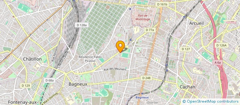 localisation de l'entreprise IAO CONSULTING à BAGNEUX