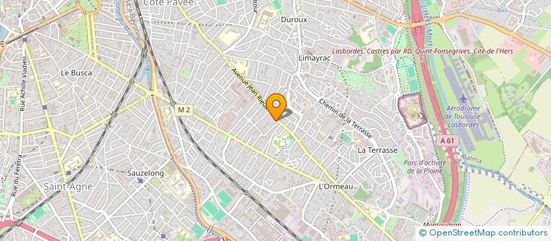 localisation de l'entreprise IAP BATIMENT à TOULOUSE