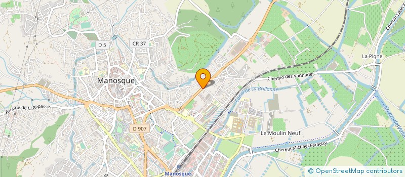 localisation de l'entreprise IAP INNOVATIONS à MANOSQUE