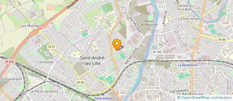 localisation de l'entreprise IAPEDIA à SAINT-ANDRE-LEZ-LILLE