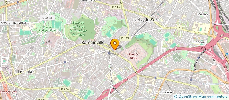 localisation de l'entreprise IAPROCHE à NOISY-LE-SEC