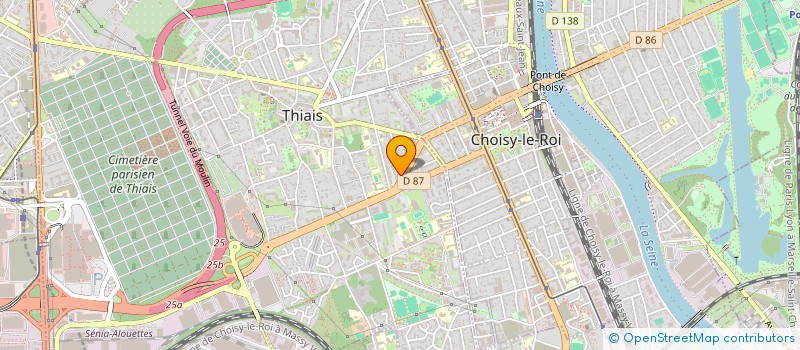 localisation de l'entreprise IARIM  THIAIS