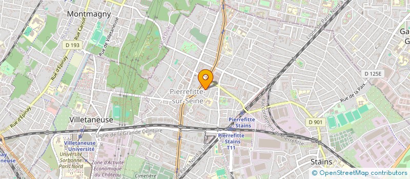 localisation de l'entreprise IARK à PIERREFITTE-SUR-SEINE