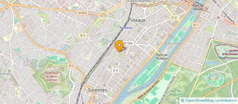 localisation de l'entreprise IAS à SURESNES