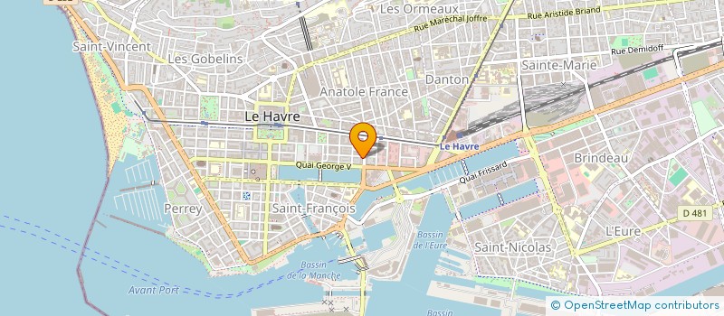 localisation de l'entreprise IASI à LE HAVRE