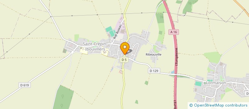 localisation de l'entreprise IASOA  SAINT-CREPIN-IBOUVILLERS