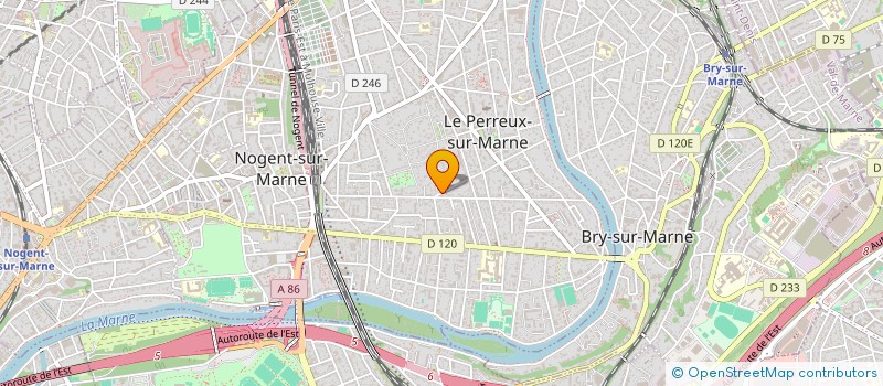 localisation de l'entreprise IATOO à LE PERREUX-SUR-MARNE