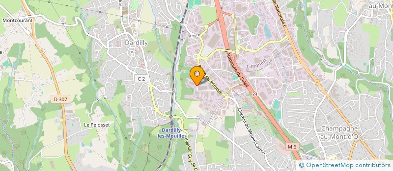 localisation de l'entreprise IAVOX SOLUTIONS  LYON