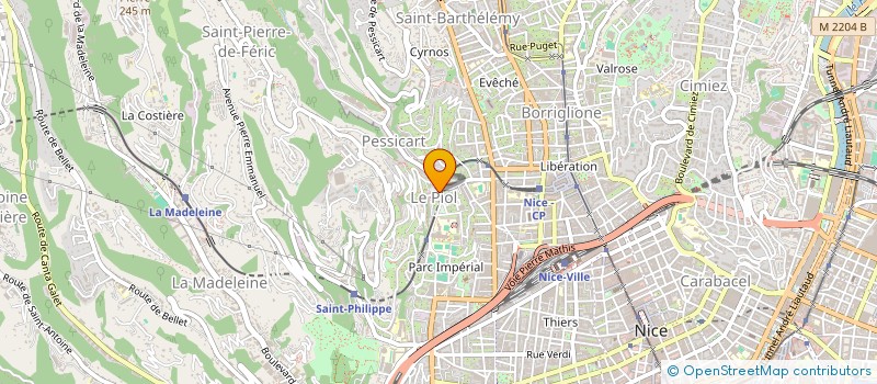 localisation de l'entreprise IAVY à NICE