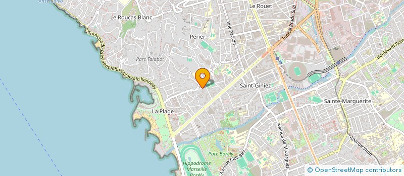 localisation de l'entreprise IB 360 à MARSEILLE