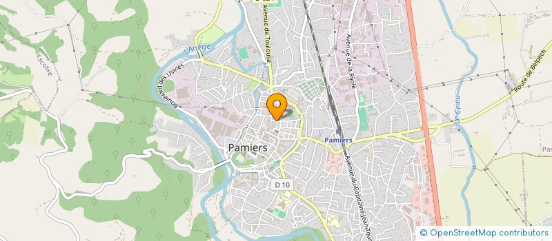 localisation de l'entreprise IB à PAMIERS