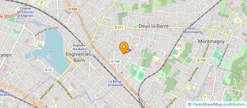 localisation de l'entreprise IB  DEUIL-LA-BARRE