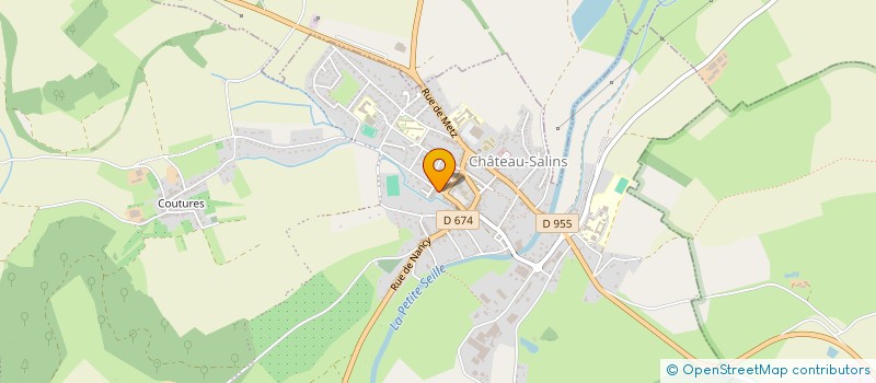 localisation de l'entreprise IB AGENCEMENT  CHATEAU-SALINS