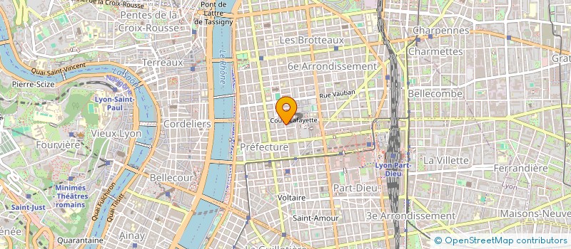 localisation de l'entreprise IB AVOCATS  LYON