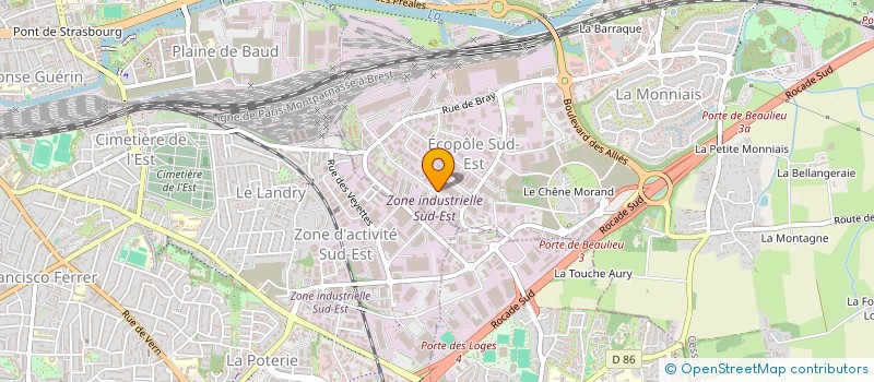 localisation de l'entreprise IB DEVELOPPEMENT  CESSON-SEVIGNE