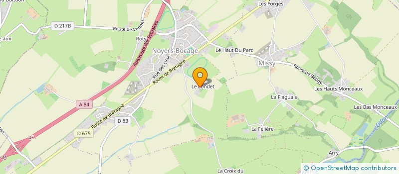 localisation de l'entreprise IB GESTION  VACOGNES-NEUILLY