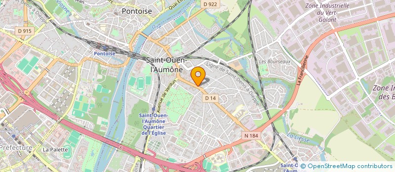 localisation de l'entreprise IB GLOBAL TRANSPORT à SAINT-OUEN-L'AUMONE