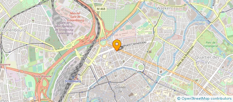 localisation de l'entreprise IB HOLDING à STRASBOURG