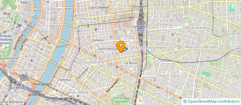 localisation de l'entreprise IB IMMOBILIER SNC  LYON