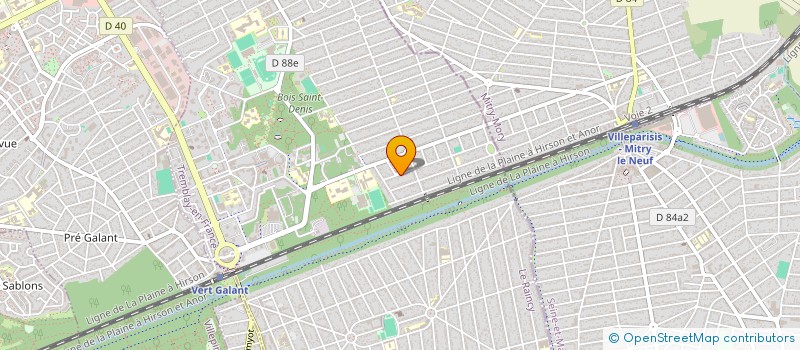 localisation de l'entreprise IB LOC LUXURY  TREMBLAY-EN-FRANCE