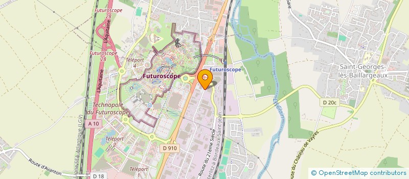 localisation de l'entreprise IB-MEDIAS  CHASSENEUIL-DU-POITOU