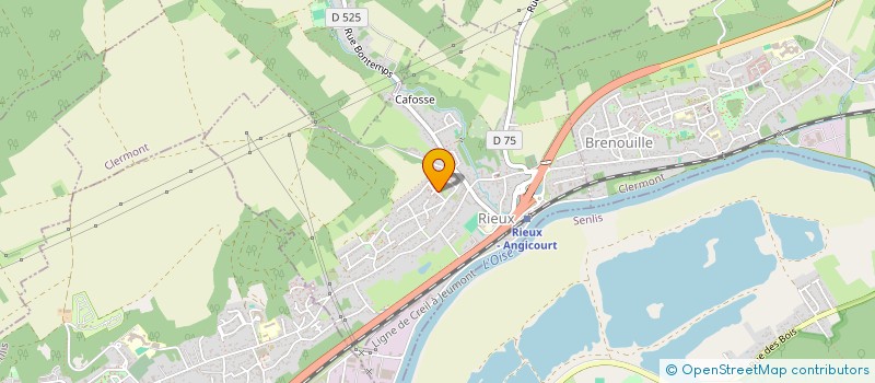 localisation de l'entreprise IB MOVE  RIEUX