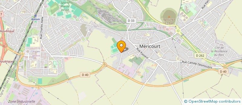 localisation de l'entreprise IB PATRIMOINE  MERICOURT