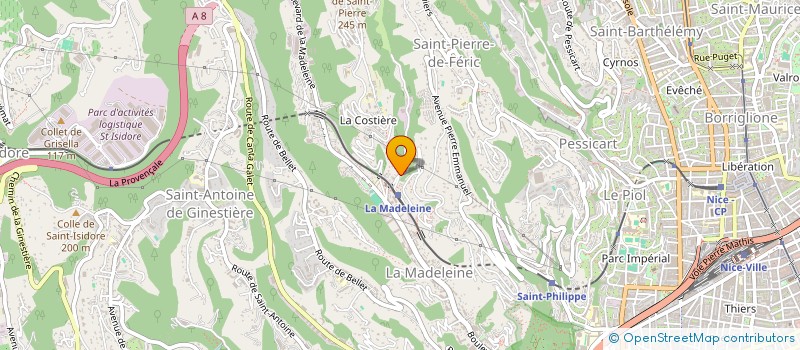 localisation de l'entreprise IB PLOMBERIE  NICE