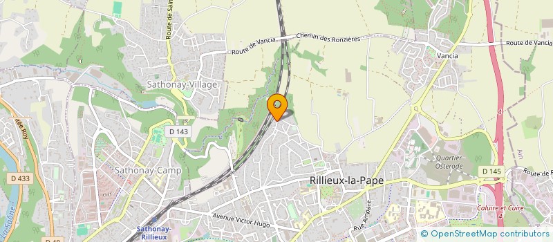 localisation de l'entreprise IB PRESTIGE  RILLIEUX-LA-PAPE