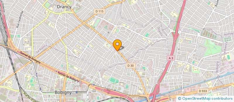 localisation de l'entreprise IB RENOVATION  DRANCY