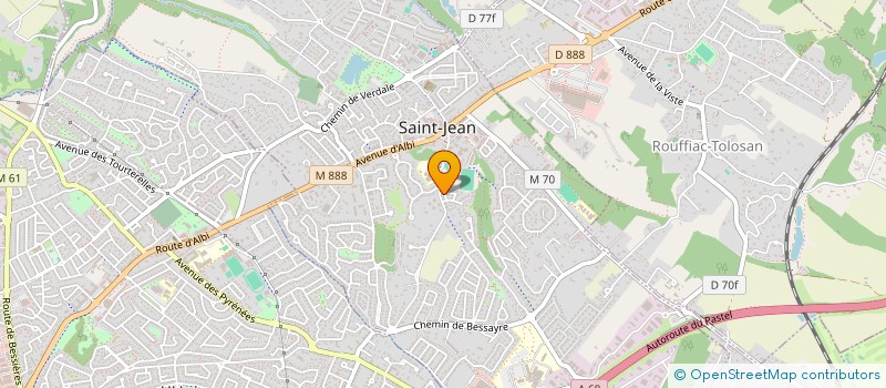 localisation de l'entreprise IB RESONANCE à SAINT-JEAN