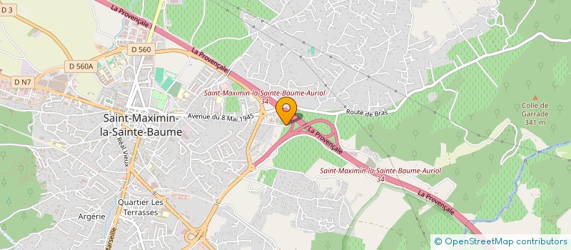 localisation de l'entreprise IB SAINT MAXIMIN LA SAINTE BAUME  SAINT-MAXIMIN-LA-SAINTE-BAUME