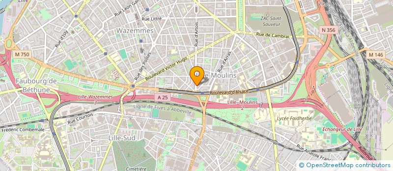 localisation de l'entreprise IB TAXI à LILLE