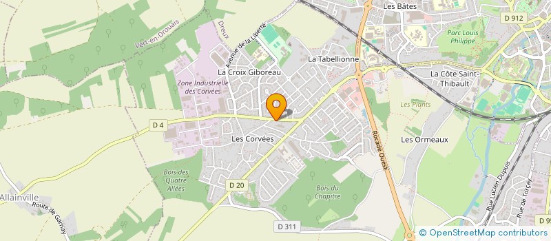 localisation de l'entreprise IB TAXI à VERNOUILLET