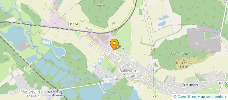 localisation de l'entreprise IB TECH  BAILLEUL-SUR-THERAIN