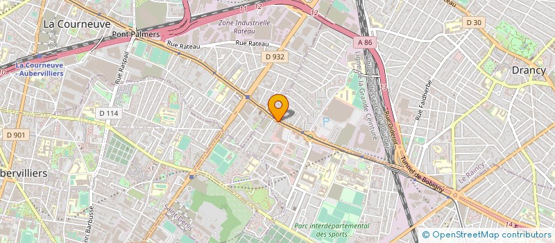 localisation de l'entreprise IB TRANSPORT à BOBIGNY
