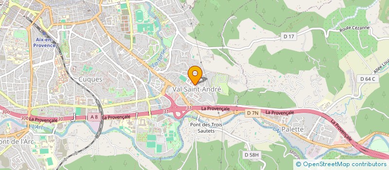 localisation de l'entreprise IB TRANSPORTS 13 à AIX-EN-PROVENCE