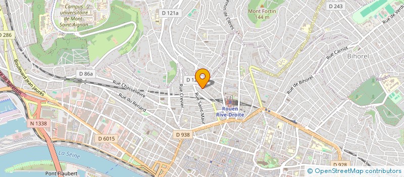 localisation de l'entreprise IB2C à ROUEN