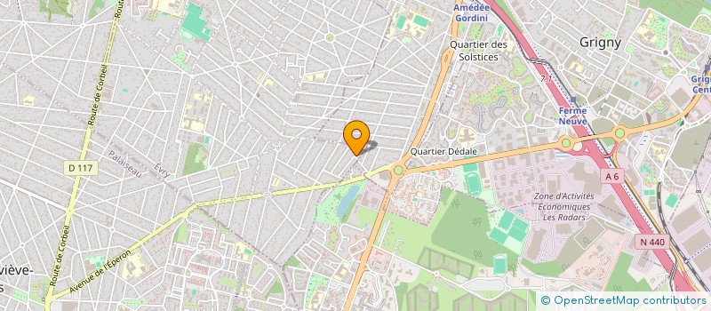 localisation de l'entreprise IB7F  MORSANG-SUR-ORGE