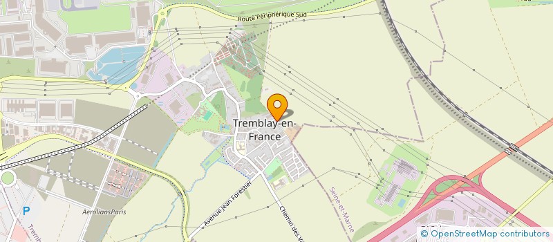 localisation de l'entreprise IB95 à TREMBLAY-EN-FRANCE