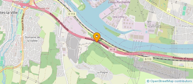 localisation de l'entreprise IBA  AUFFREVILLE-BRASSEUIL