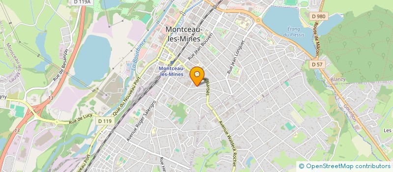 localisation de l'entreprise IBA ASSURANCES  MONTCEAU-LES-MINES