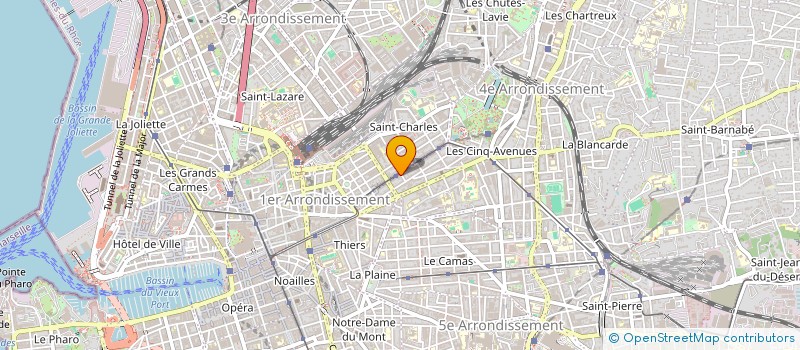 localisation de l'entreprise IBA INVEST KOOVEE à MARSEILLE