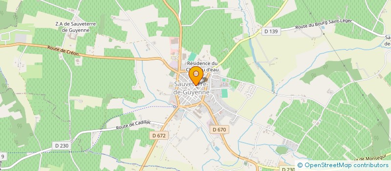 localisation de l'entreprise IBAGGETTI  LA REOLE