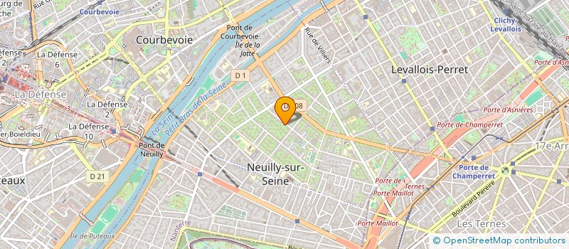 localisation de l'entreprise IBAGNETA  NEUILLY-SUR-SEINE