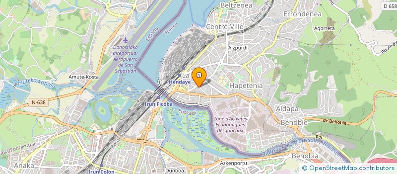localisation de l'entreprise IBAI MENDI  HENDAYE