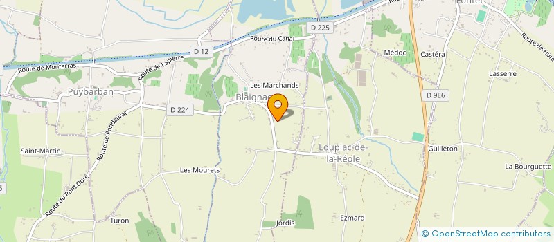 localisation de l'entreprise IBAIKA  BLAIGNAC